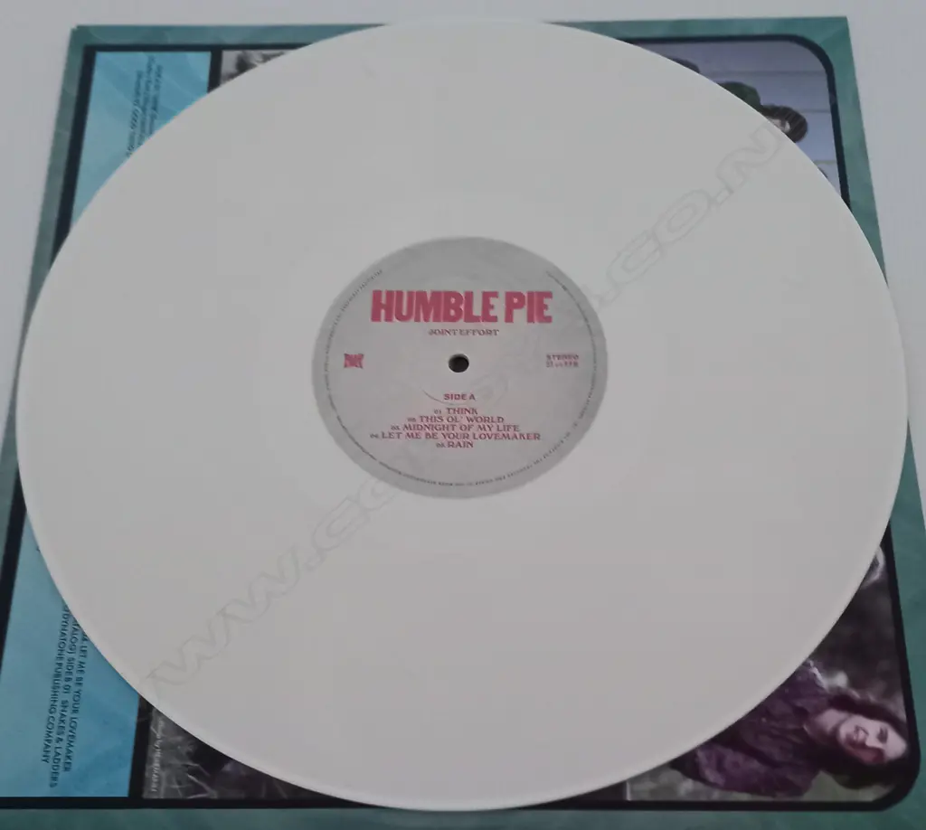 Humble Pie, Joint Effort, (White Vinyl) Image 1++